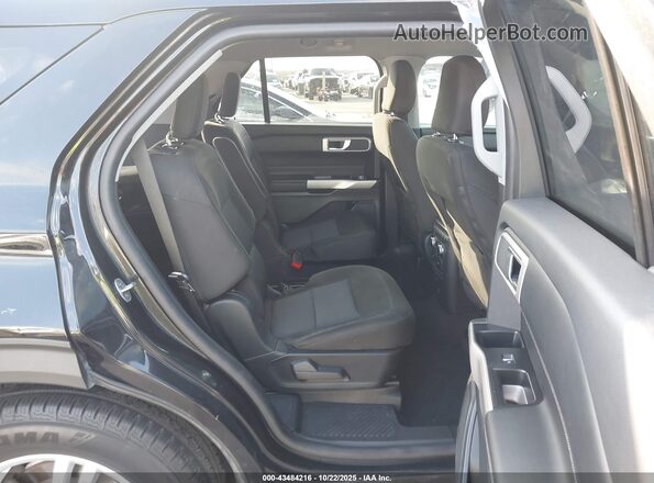 1FMSK7DH2NGA82285 2022 FORD FORD EXPLORER Black Vista de la etiqueta del VIN