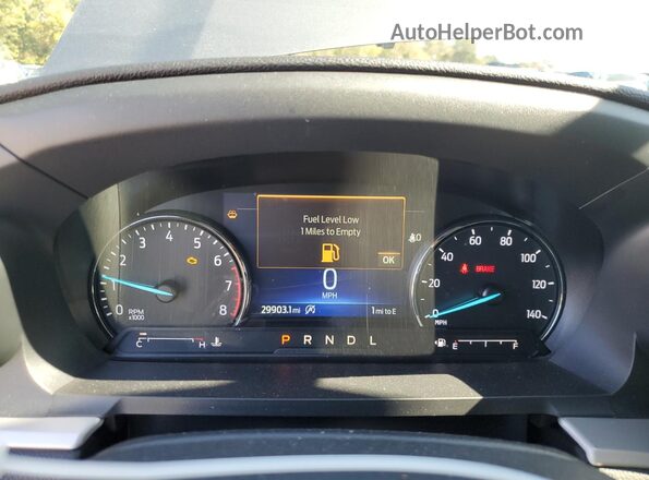 1FMSK7DH2RGA18379 2024 FORD FORD EXPLORER Gray Вид щитка приладів