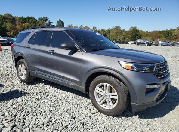 1FMSK7DH2RGA18379 2024 FORD FORD EXPLORER Gray Передня права чверть