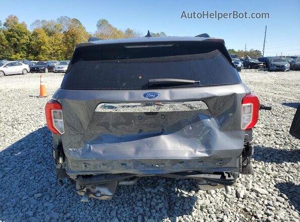 1FMSK7DH2RGA18379 2024 FORD FORD EXPLORER Gray Вид ззаду