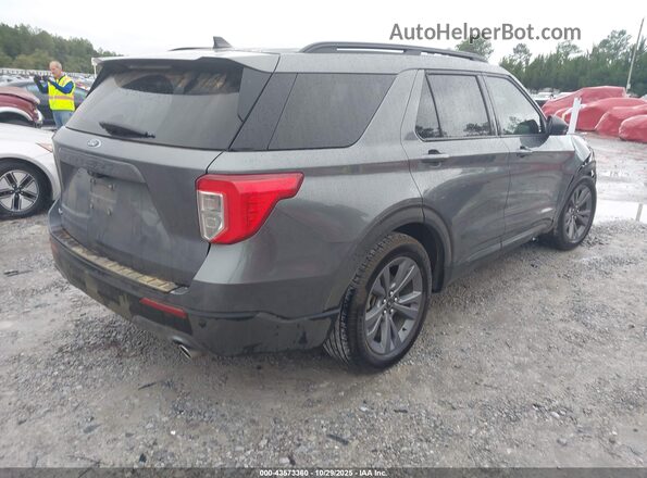 1FMSK7DH4MGB86436 2021 FORD FORD EXPLORER Gray Tył prawy