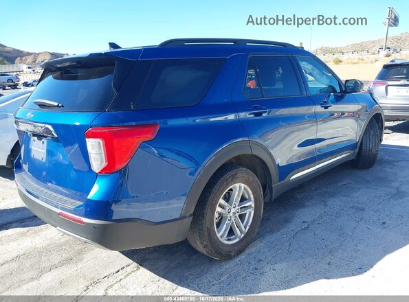 1FMSK7DH4PGA48397 2023 FORD FORD EXPLORER Blue Tył prawy