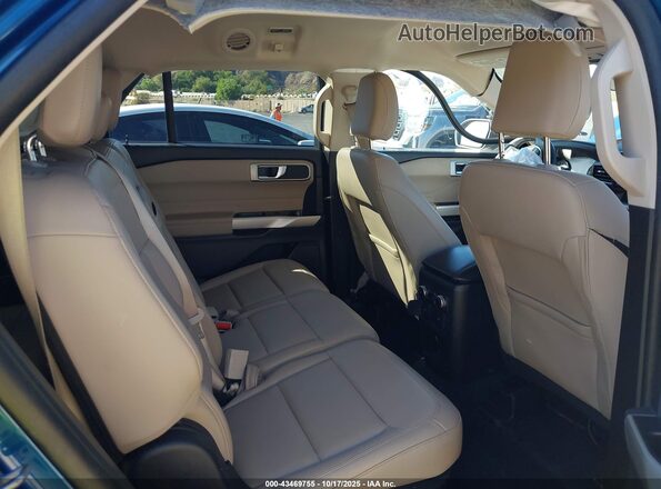 1FMSK7DH4PGA48397 2023 FORD FORD EXPLORER Blue Widok naklejki z numerem VIN
