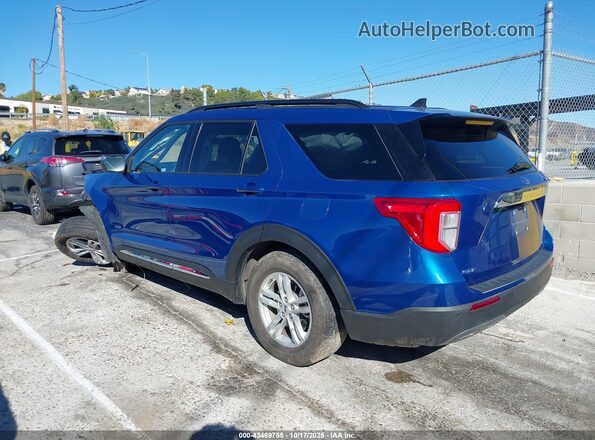 1FMSK7DH4PGA48397 2023 FORD FORD EXPLORER Blue Tył lewy