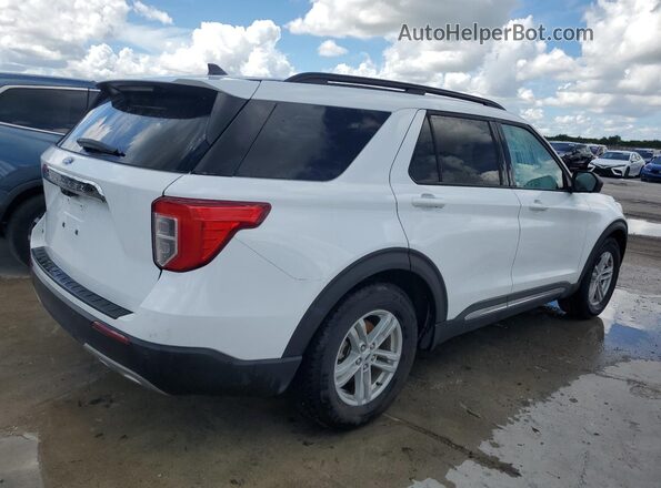 1FMSK7DH4RGA28864 2024 FORD FORD EXPLORER Белый Задняя правая четверть