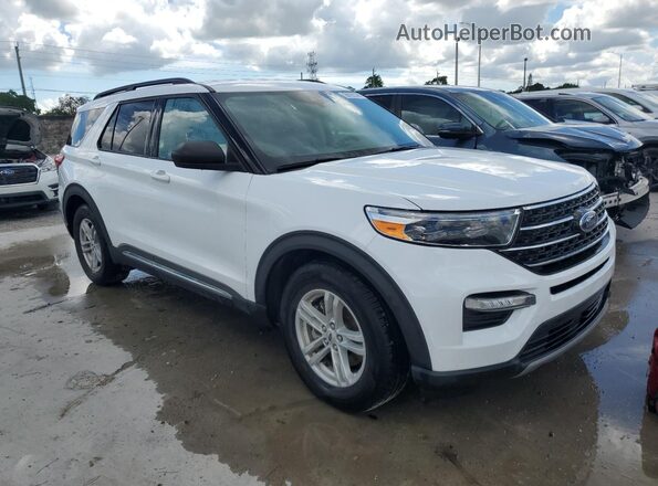1FMSK7DH4RGA28864 2024 FORD FORD EXPLORER Белый Передняя правая четверть