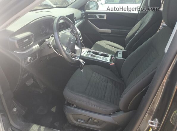 1FMSK7DH6LGC22495 2020 FORD FORD EXPLORER Gray Widok wnętrza z przodu