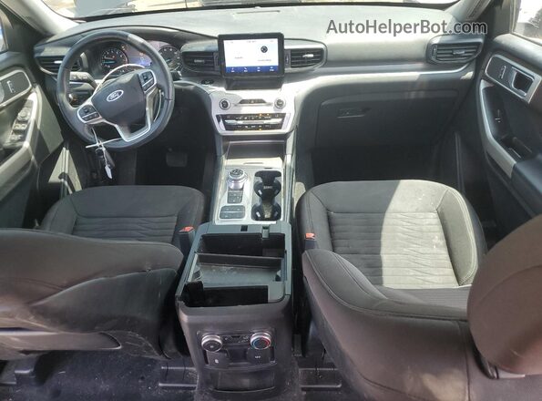 1FMSK7DH6LGC22495 2020 FORD FORD EXPLORER Gray Widok deski rozdzielczej