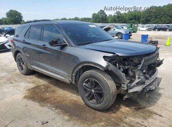 1FMSK7DH6LGC22495 2020 FORD FORD EXPLORER Gray Przód prawy