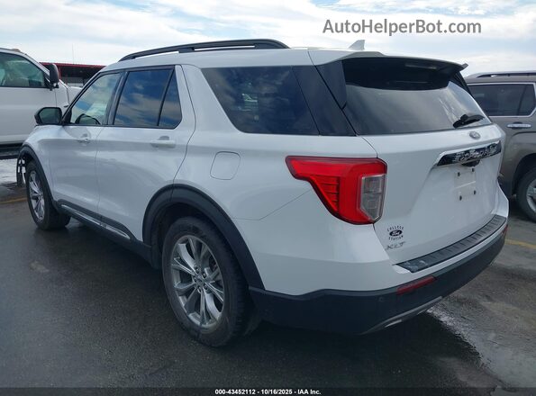 1FMSK7DH6LGC80235 2020 FORD FORD EXPLORER Белый Задняя левая четверть