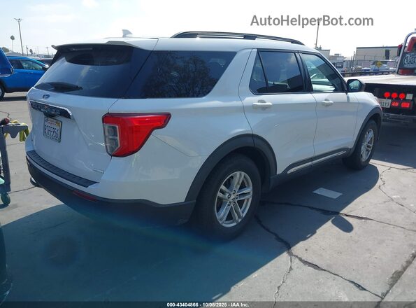 1FMSK7DH8LGC82021 2020 FORD FORD EXPLORER White უკანა მარჯვენა