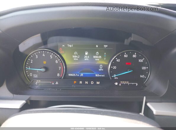 1FMSK7DH8LGC82021 2020 FORD FORD EXPLORER White უკანა სავარძლების ხედი
