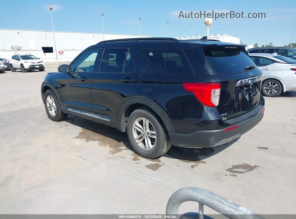 1FMSK7DH9MGC19401 2021 FORD FORD EXPLORER Black Rear left