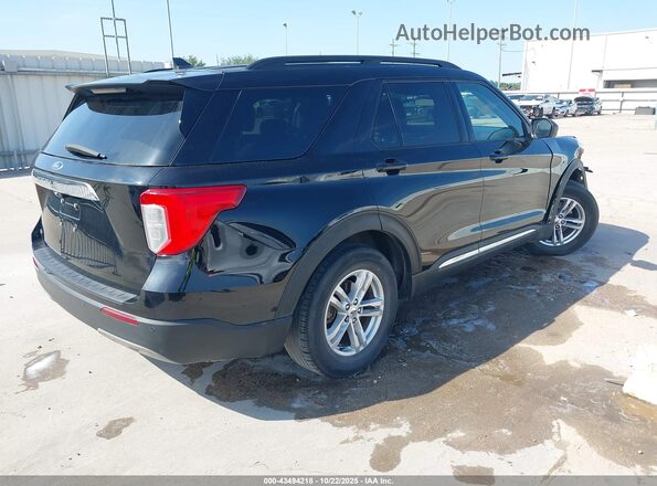 1FMSK7DH9MGC19401 2021 FORD FORD EXPLORER Black Rear right