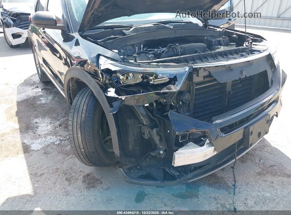 1FMSK7DH9MGC19401 2021 FORD FORD EXPLORER Black Front view