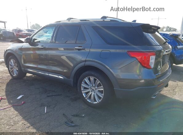 1FMSK7FH0LGA28557 2020 FORD FORD EXPLORER Серый Задняя левая четверть
