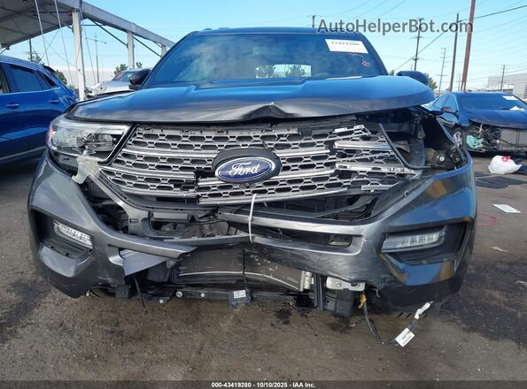 1FMSK7FH0LGA28557 2020 FORD FORD EXPLORER Серый Вид спереди