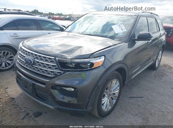 1FMSK7FH3LGB09195 2020 FORD FORD EXPLORER Gray Front left
