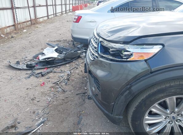 1FMSK7FH3LGB09195 2020 FORD FORD EXPLORER Gray Front view