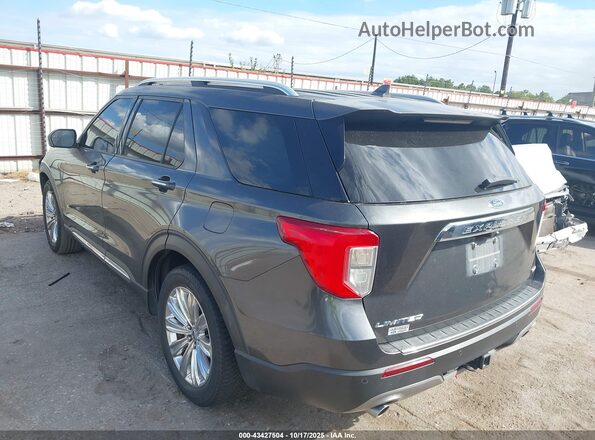 1FMSK7FH3LGB09195 2020 FORD FORD EXPLORER Gray Rear left