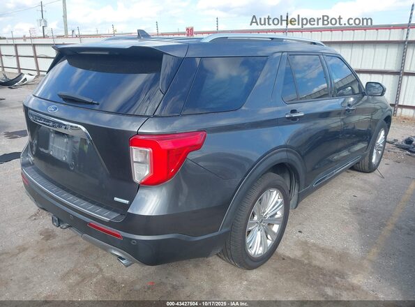 1FMSK7FH3LGB09195 2020 FORD FORD EXPLORER Gray Rear right