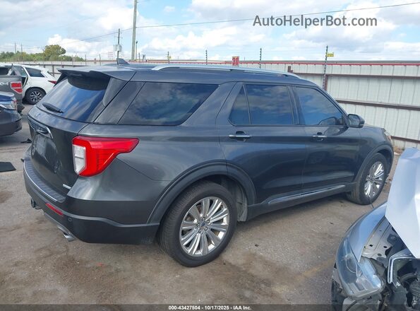1FMSK7FH3LGB09195 2020 FORD FORD EXPLORER Gray Rear interior view