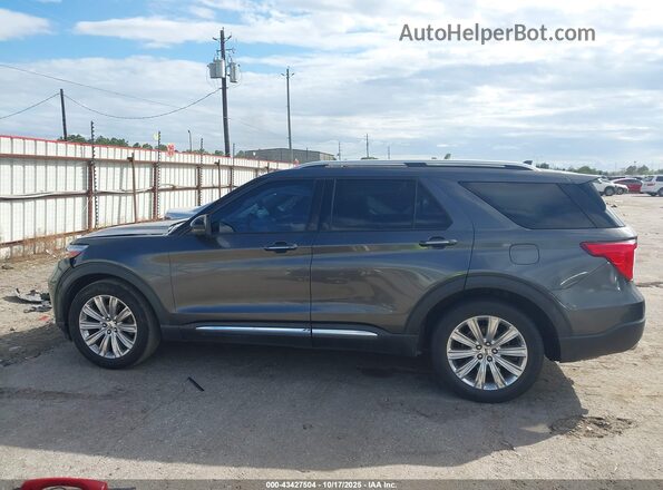 1FMSK7FH3LGB09195 2020 FORD FORD EXPLORER Gray 360 interior view