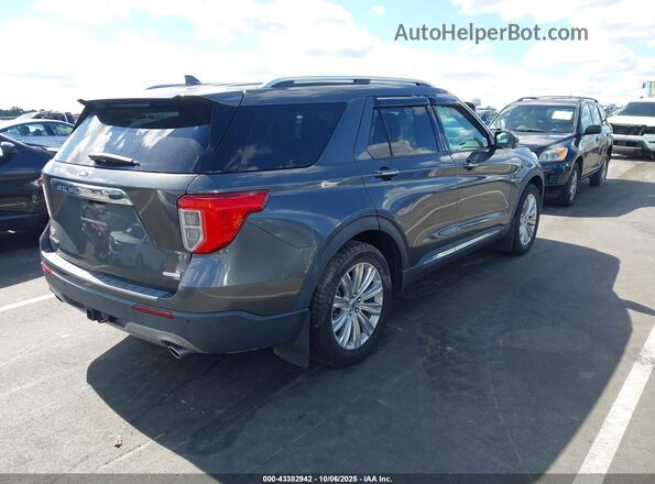 1FMSK7FH4LGC41396 2020 FORD FORD EXPLORER Gray Задня права чверть