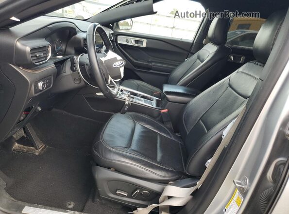1FMSK7FH7LGA44495 2020 FORD FORD EXPLORER Серебряный Вид салона спереди