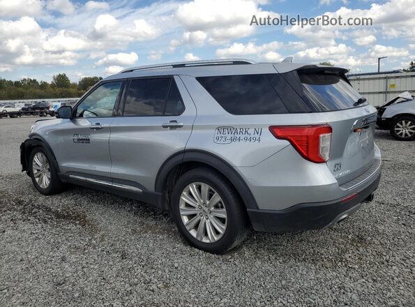 1FMSK7FH7LGA44495 2020 FORD FORD EXPLORER Серебряный Задняя левая четверть