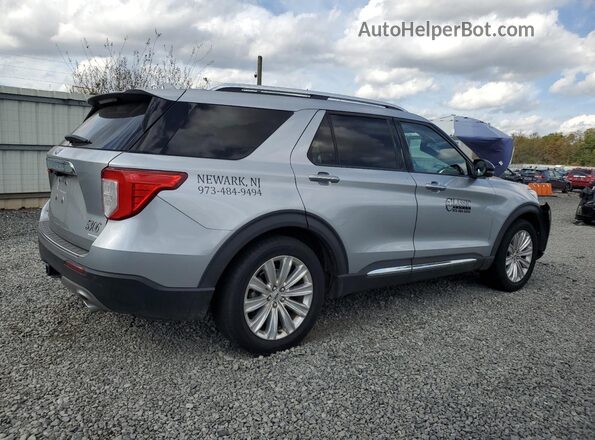 1FMSK7FH7LGA44495 2020 FORD FORD EXPLORER Серебряный Задняя правая четверть
