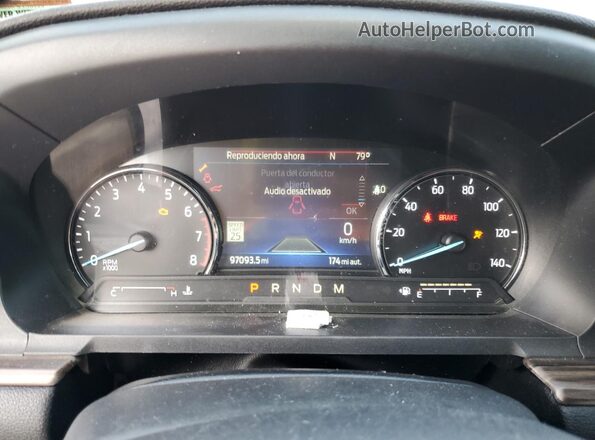1FMSK7FH7LGA44495 2020 FORD FORD EXPLORER Серебряный Вид щитка приборов