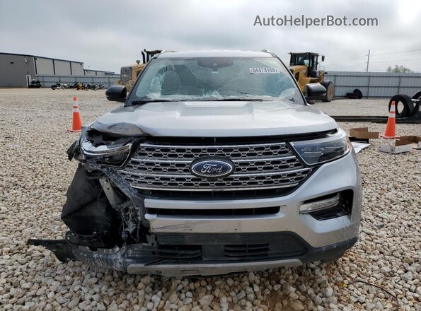 1FMSK7FH9NGA35042 2022 FORD FORD EXPLORER Silver Widok z przodu