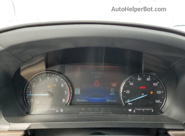 1FMSK7FH9NGA35042 2022 FORD FORD EXPLORER Silver Widok zestawu wskaźników