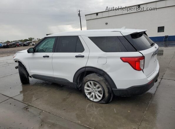 1FMSK8BH7LGC46801 2020 FORD FORD EXPLORER Белый Задняя левая четверть