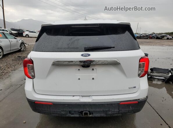 1FMSK8BH7LGC46801 2020 FORD FORD EXPLORER Белый Вид сзади