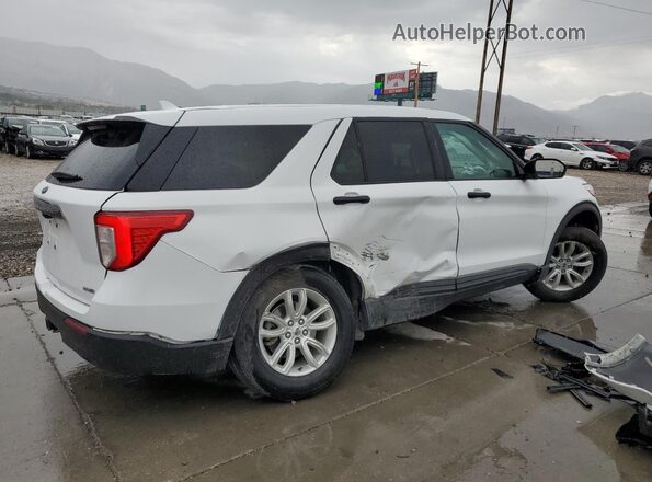 1FMSK8BH7LGC46801 2020 FORD FORD EXPLORER Белый Задняя правая четверть