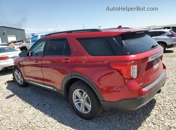 1FMSK8DH1LGA16099 2020 FORD FORD EXPLORER Красный Задняя левая четверть