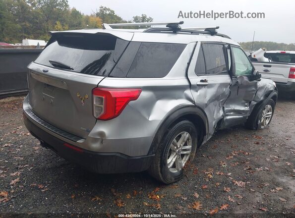 1FMSK8DH1LGA75704 2020 FORD FORD EXPLORER Silver Tył prawy
