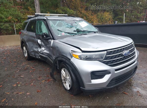 1FMSK8DH1LGA75704 2020 FORD FORD EXPLORER Silver Widok z przodu