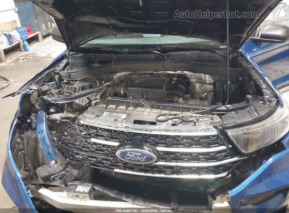 1FMSK8DH1LGB55083 2020 FORD FORD EXPLORER Blue Вид ззаду