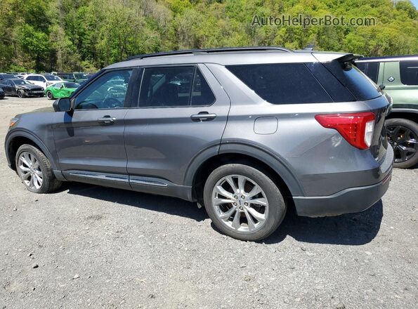 1FMSK8DH1MGA29114 2021 FORD FORD EXPLORER Gray Tył lewy