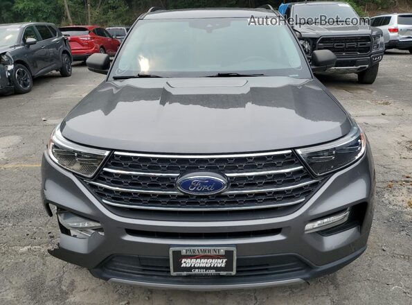 1FMSK8DH1MGA29114 2021 FORD FORD EXPLORER Gray Widok z przodu