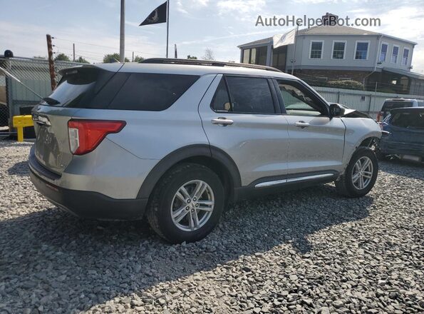 1FMSK8DH1MGA76000 2021 FORD FORD EXPLORER Серый Задняя правая четверть