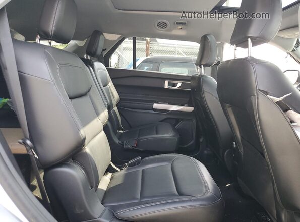 1FMSK8DH1MGA76000 2021 FORD FORD EXPLORER Серый Вид задней части салона