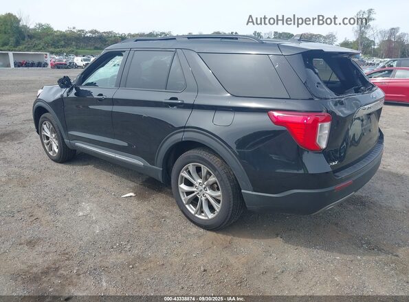1FMSK8DH1NGC18380 2022 FORD FORD EXPLORER Black Tył lewy