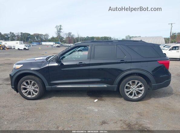1FMSK8DH1NGC18380 2022 FORD FORD EXPLORER Black Widok wnętrza 360 stopni