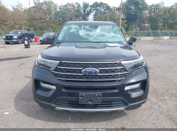 1FMSK8DH1NGC18380 2022 FORD FORD EXPLORER Black Widok zestawu wskaźników