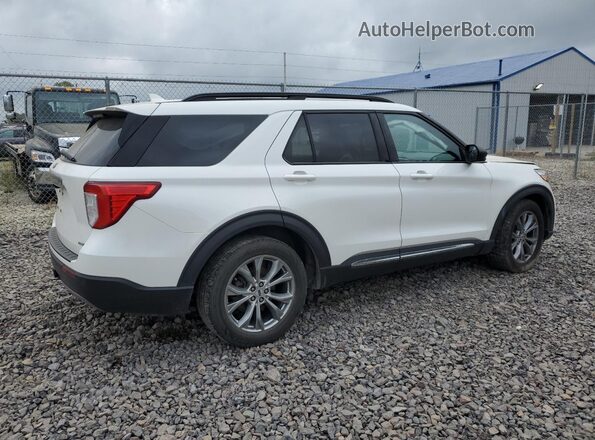 1FMSK8DH2LGA75680 2020 FORD FORD EXPLORER Белый Задняя правая четверть