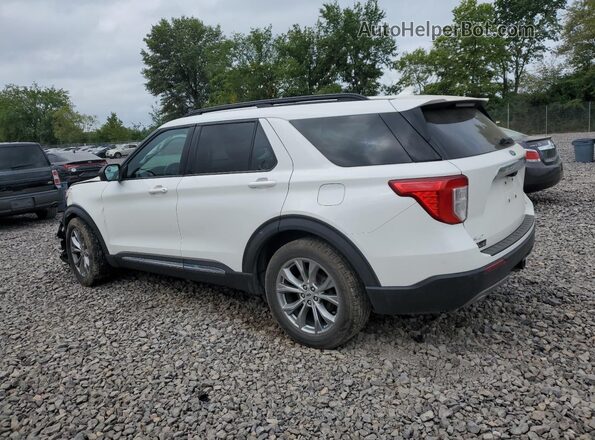 1FMSK8DH2LGA75680 2020 FORD FORD EXPLORER Белый Задняя левая четверть
